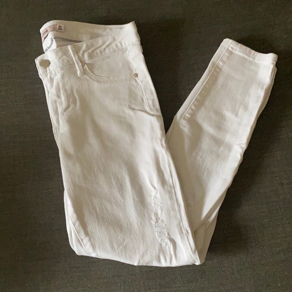 Just Fab white jeans!